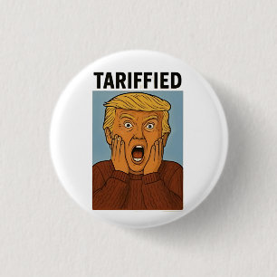 Tarrified Resist I Stand With Penguins  3 Cm Round Badge