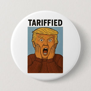 Tarrified Resist I Stand With Penguins 7.5 Cm Round Badge