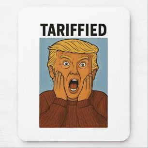 Tarrified Resist I Stand With Penguins Mouse Mat