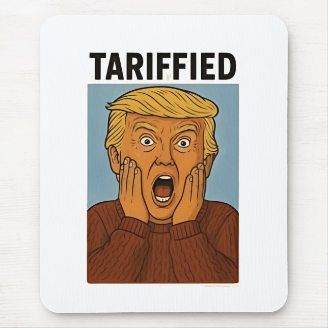 Tarrified Resist I Stand With Penguins  Mouse Mat (Front)