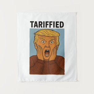 Tarrified Resist I Stand With Penguins  Tapestry