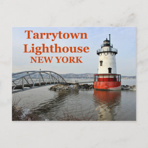 Tarrytown Lighthouse, New York Postcard