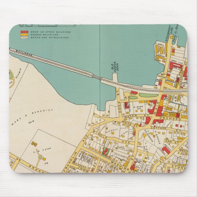 Tarrytown, N Tarrytown Mouse Mat (Front)