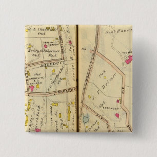 Tarrytown, New York 3 15 Cm Square Badge