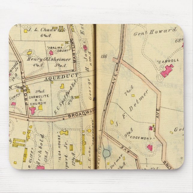 Tarrytown, New York 3 Mouse Mat (Front)