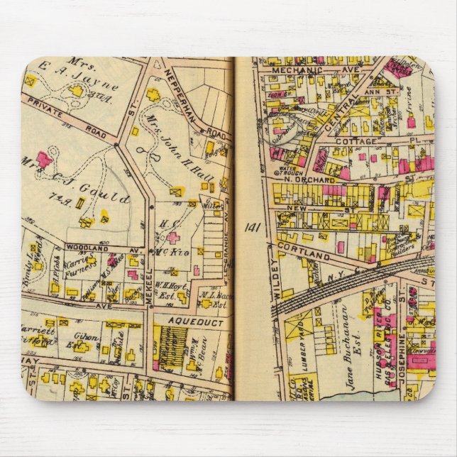 Tarrytown, New York 7 Mouse Mat (Front)