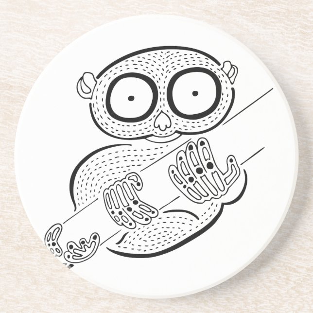 Tarsier Coaster (Front)