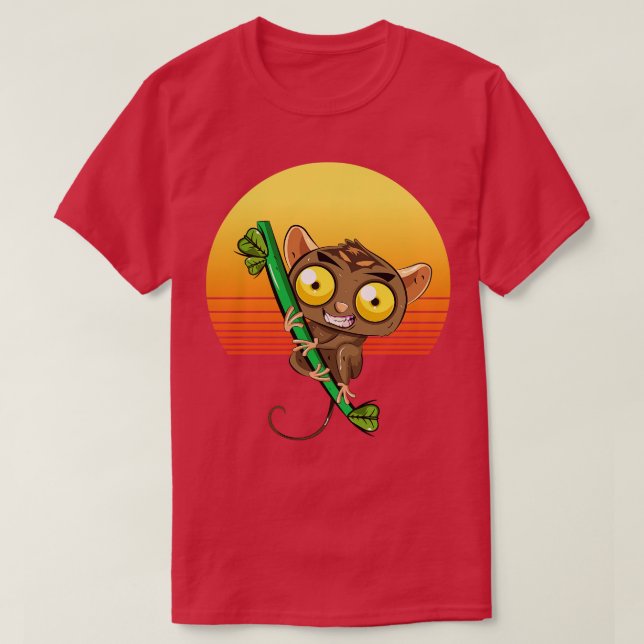 Tarsier Sun T-Shirt (Design Front)