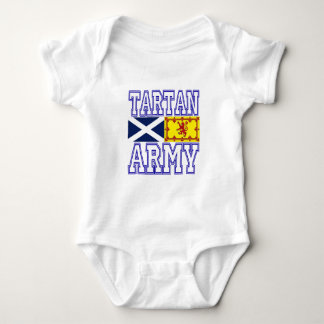 Tartan Army Baby Bodysuit