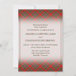 Tartan Beauty Clan Drummond Scottish Plaid