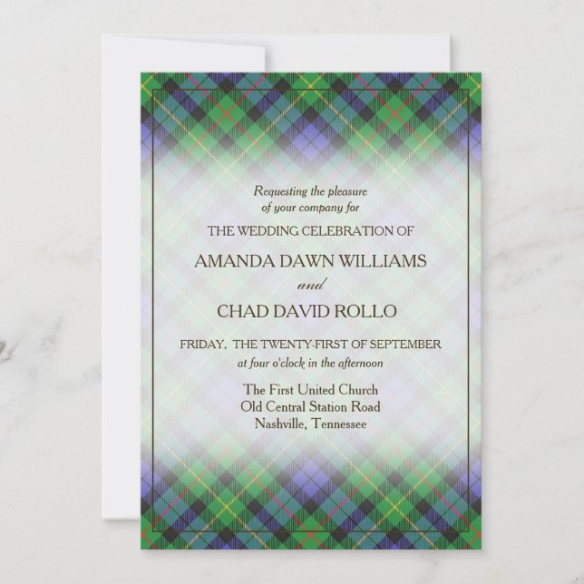Tartan Beauty Clan Rollo Scottish Plaid (Front)