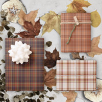 Tartan -Burnt Sienna-Rustic Gold-Cement-Terracotta