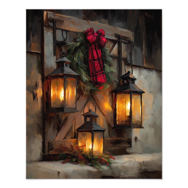 Tartan Christmas Poster (Front)