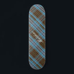 Tartan Clan Anderson Chequered Plaid Skateboard<br><div class="desc">Level up your tartan game with this Anderson Clan Scottish print Tartan skateboard that's perfect for warmer months while you practice your skill at jumping over objects TIP: Celebrate all things tartan Clan Anderson and combine this with our matching Coffee Mug, Kitchen Towel, Water bottle, or iPhone case, available in...</div>