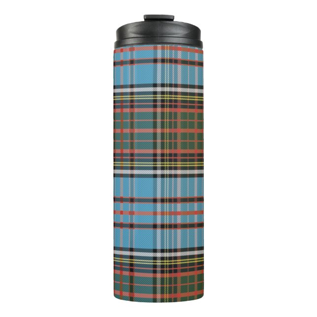 Tartan Clan Anderson Plaid Thermal Tumbler (Front)