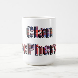 Tartan Clan Macpherson Name, Coffee Mug
