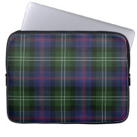 Tartan Clan Sutherland Plaid Purple Green Check