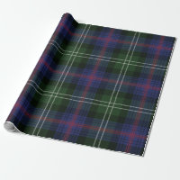 Tartan Clan Sutherland Plaid Purple Green Check