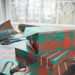 Tartan Clan Wilson Plaid Orange Blue Check Wrapping Paper<br><div class="desc">Complete your gifting needs with this cute plaid clan Wilson tartan pattern wrapping paper for any special occasion including birthdays,  anniversaries,  holidays</div>