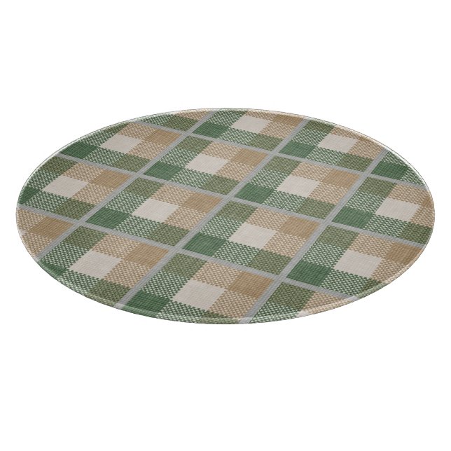 Tartan Cutting Board (Corner)