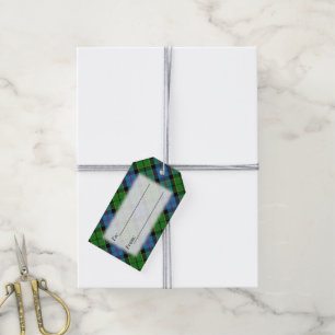 Tartan Delights Clan Forsyth Plaid Gift Tags
