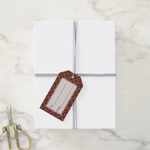 Tartan Delights Clan Ogilvie Ogilvy Plaid Gift Tags
