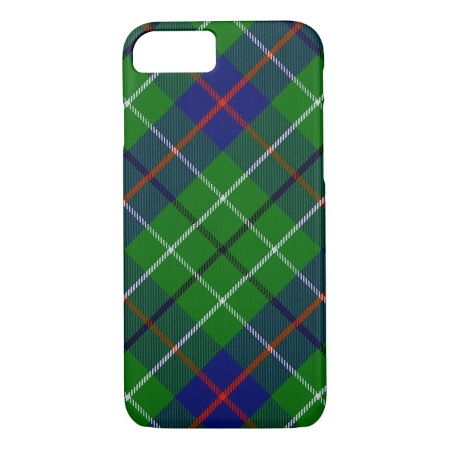 Tartan Duncan iPhone 7 Barely There Case (Back)
