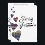 Tartan Evening Invitation<br><div class="desc">Matching items available.</div>