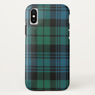 Tartan Fabric Case-Mate Tough iPhone X Case
