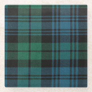 Tartan Fabric Glass Coaster