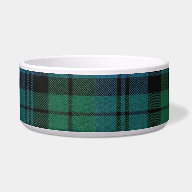 Tartan Fabric Large Pet Bowl (Front)