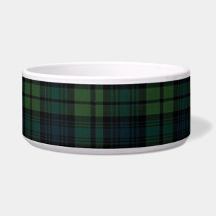 Tartan Fabric Large Pet Bowl