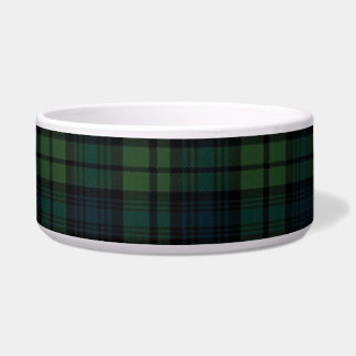 Tartan Fabric Large Pet Bowl