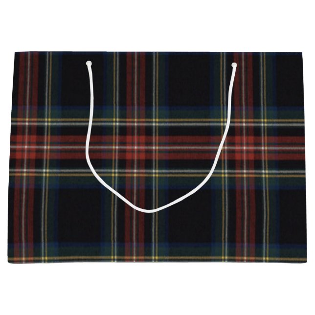 Tartan Gift Bag - Large (Front)