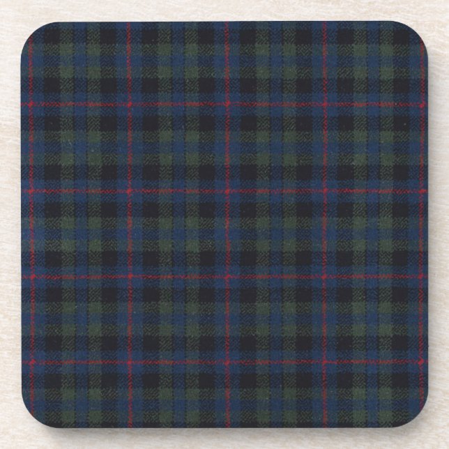 Tartan Hard plastic coaster (Front)