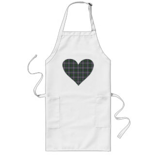 Tartan Heart Design Apron