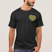 Tartan Hearts Highland Dance logo Tee Shirt