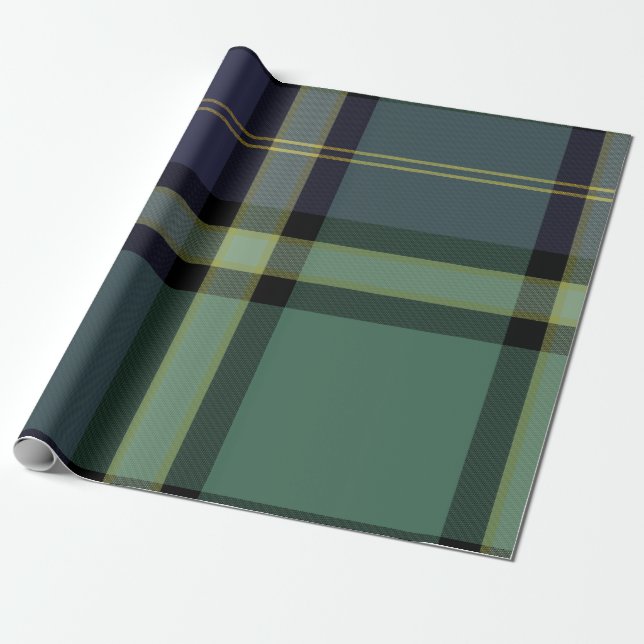 Tartan Large - Black Watch - Wrapping Paper (Unrolled)