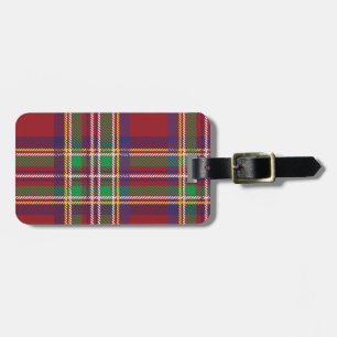 Tartan Luggage Tag
