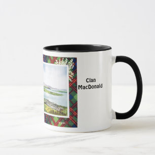 Tartan Mug, Clan MacDonald, Mug