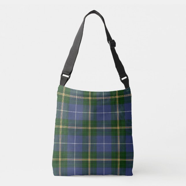 Tartan of Nova Scotia Crossbody Bag (Front)
