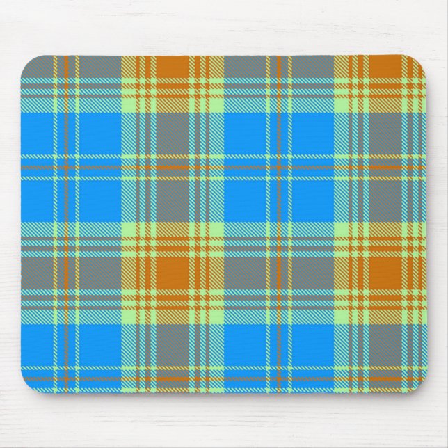 TARTAN PATTERN 2 MOUSE MAT (Front)