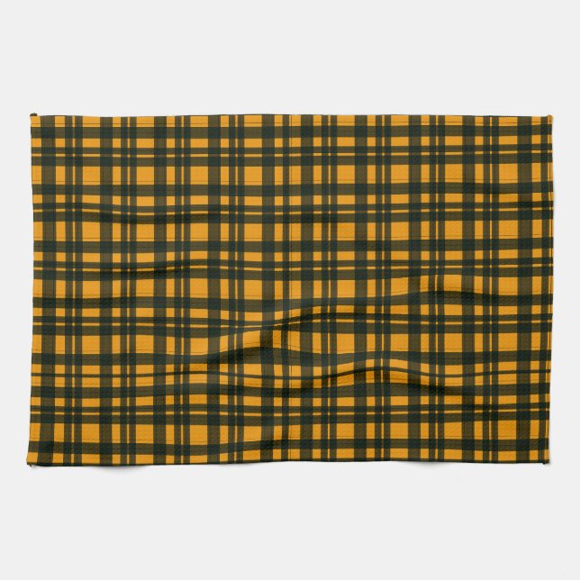 Tartan pattern kitchen towel (Horizontal)