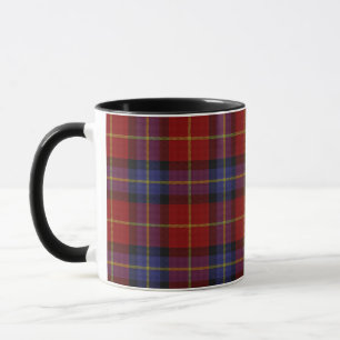 Tartan pattern mug