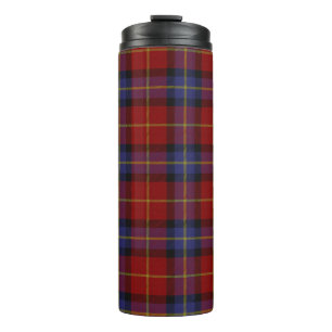 Tartan pattern thermal tumbler