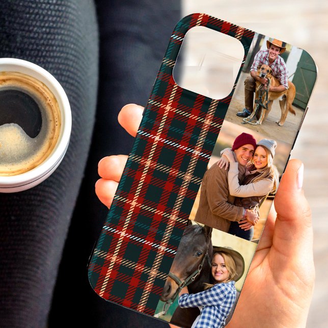 Tartan Plaid 3 Vertical Photo Case-Mate iPhone Case (Creator Uploaded)