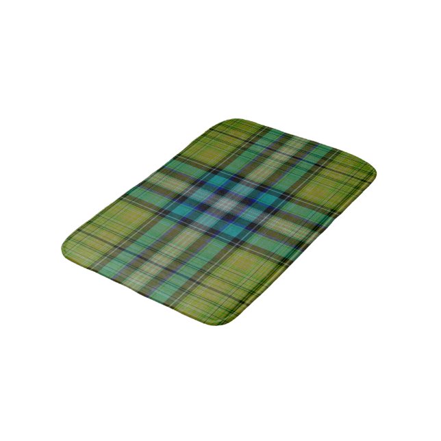 Tartan Plaid Bath Mat (Angled)