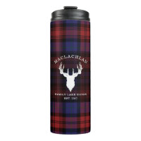 Tartan Plaid Clan MacLachlan Family Lake House