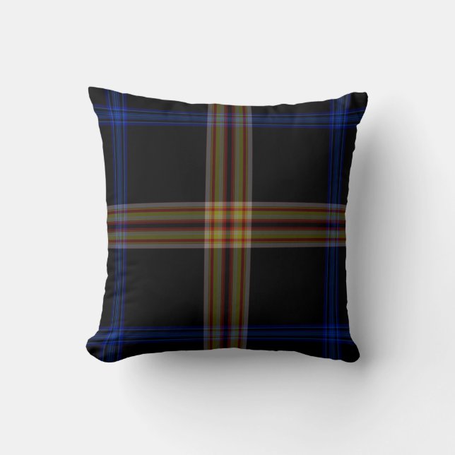 Tartan Plaid Cushion (Front)