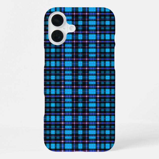 Tartan Plaid Luxe ✨ Classic Check Modern Chic  iPhone Case (Back)
